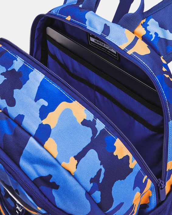 UA Hustle Sport Backpack, Blue, pdpMainDesktop image number 4